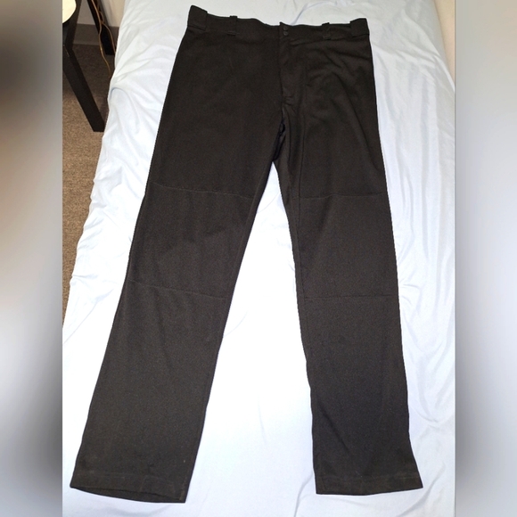 A pair of Rawlings men black baseball, Athletic pants in a size XL. NWT. - Picture 1 of 5